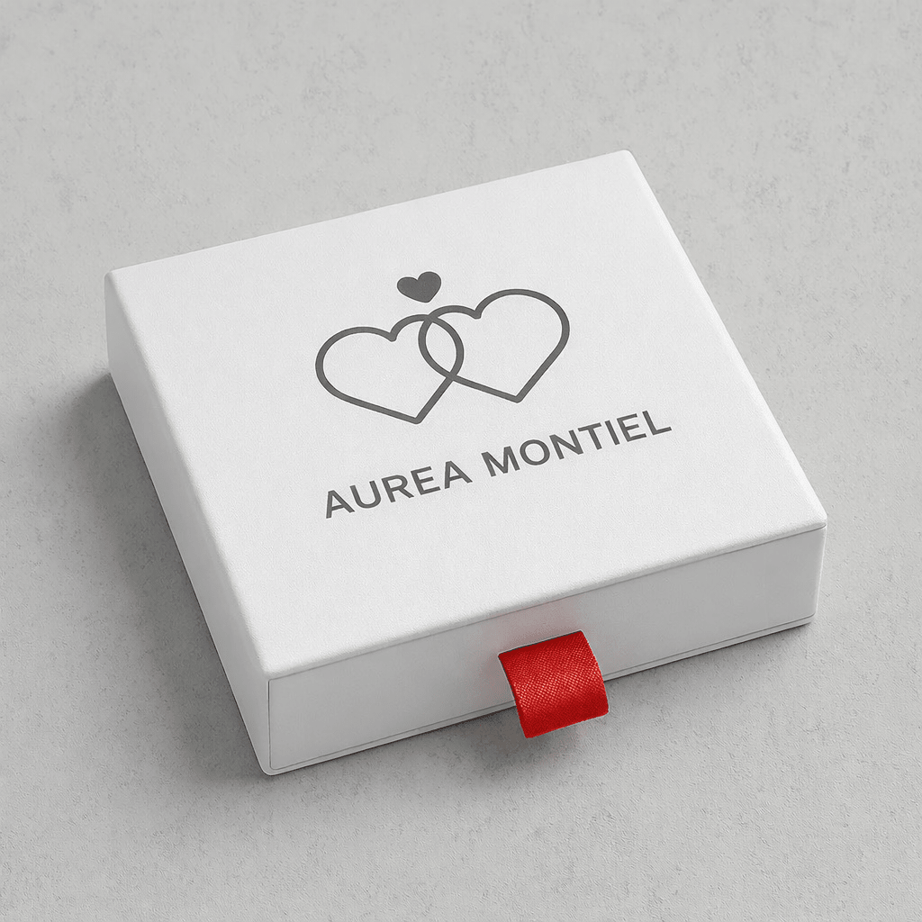 ROMA | COLLAR CORAZÓN CON MENSAJE - Aurea Montiel