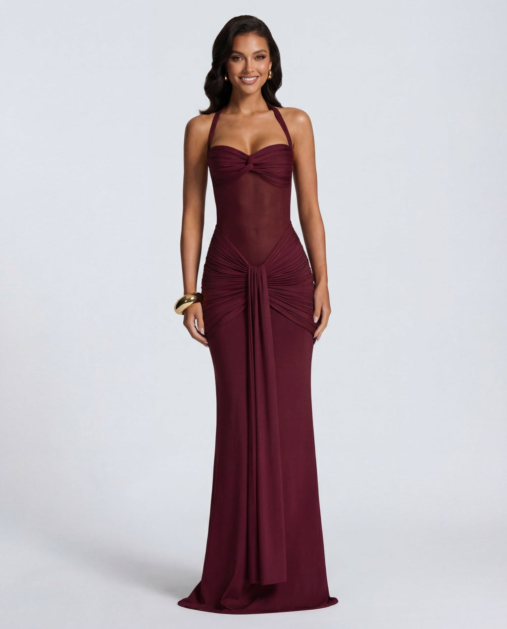 ROSABELLA | VESTIDO MAXI ELEGANTE - Aurea Montiel