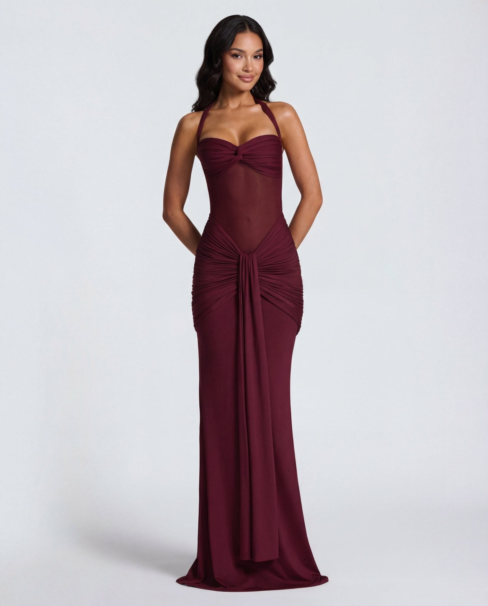 ROSABELLA | VESTIDO MAXI ELEGANTE - Aurea Montiel