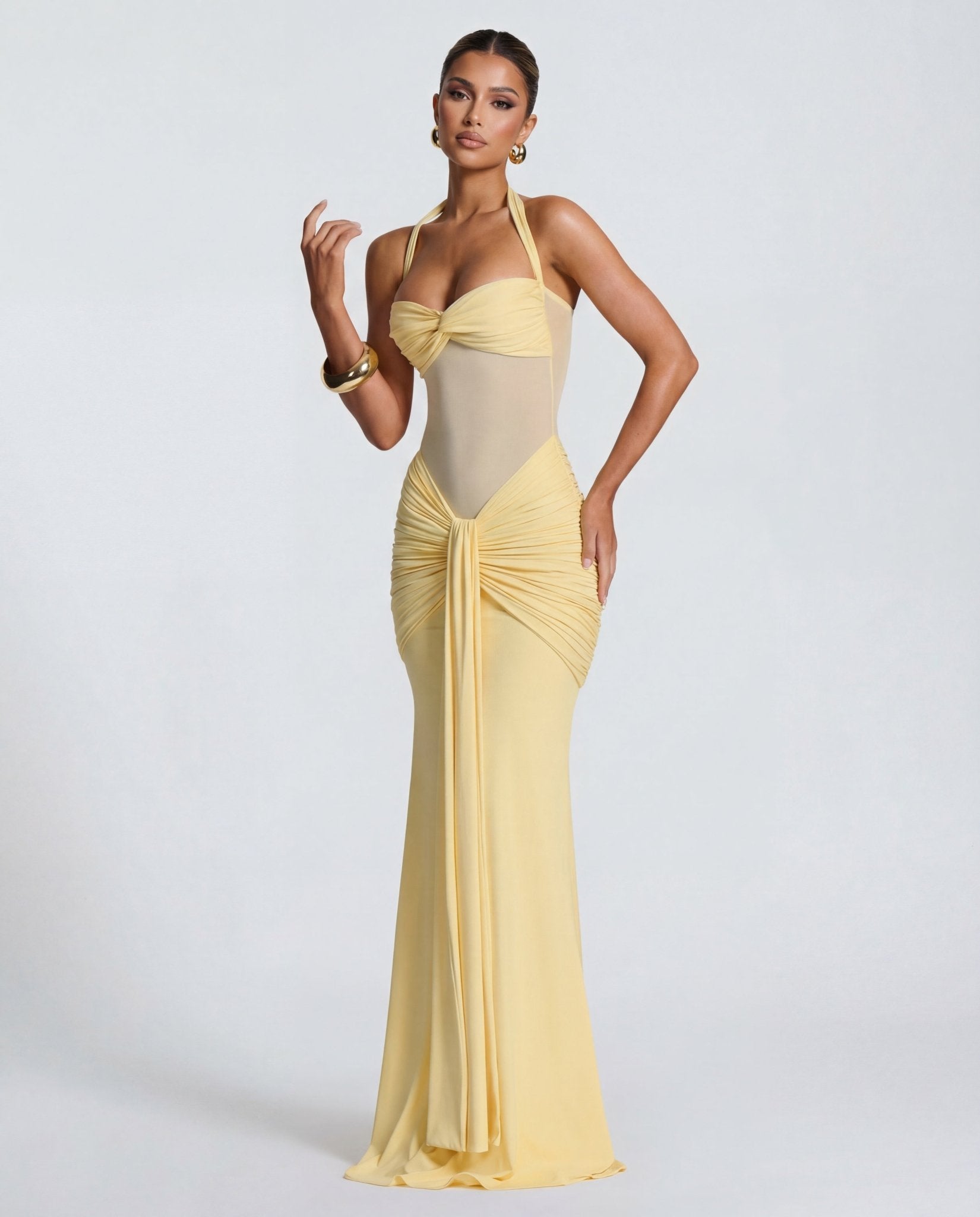 ROSABELLA | VESTIDO MAXI ELEGANTE - Aurea Montiel