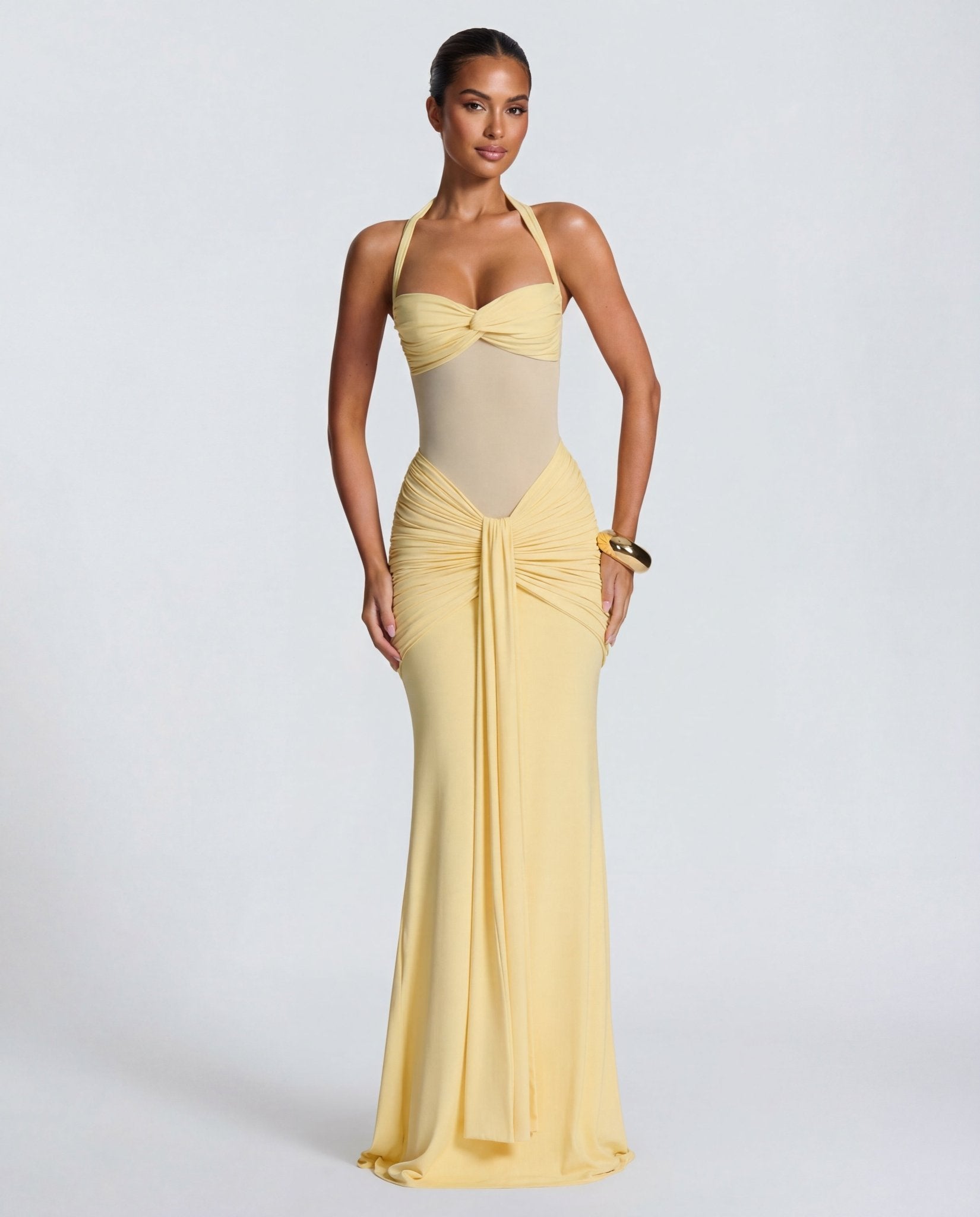 ROSABELLA | VESTIDO MAXI ELEGANTE - Aurea Montiel