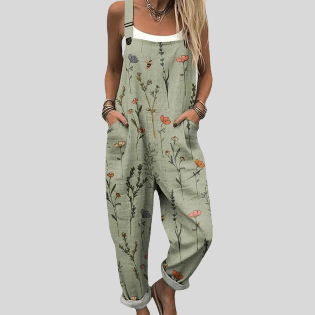 SAMANTA | PETO ESTAMPADO FLORAL - Aurea Montiel