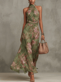 SERENA | VESTIDO MAXI FLORAL - Aurea Montiel