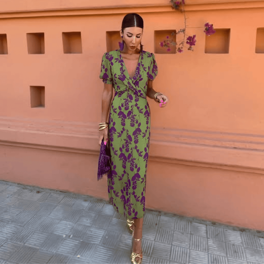 SOFÍA | VESTIDO MAXI FLORAL - Aurea Montiel