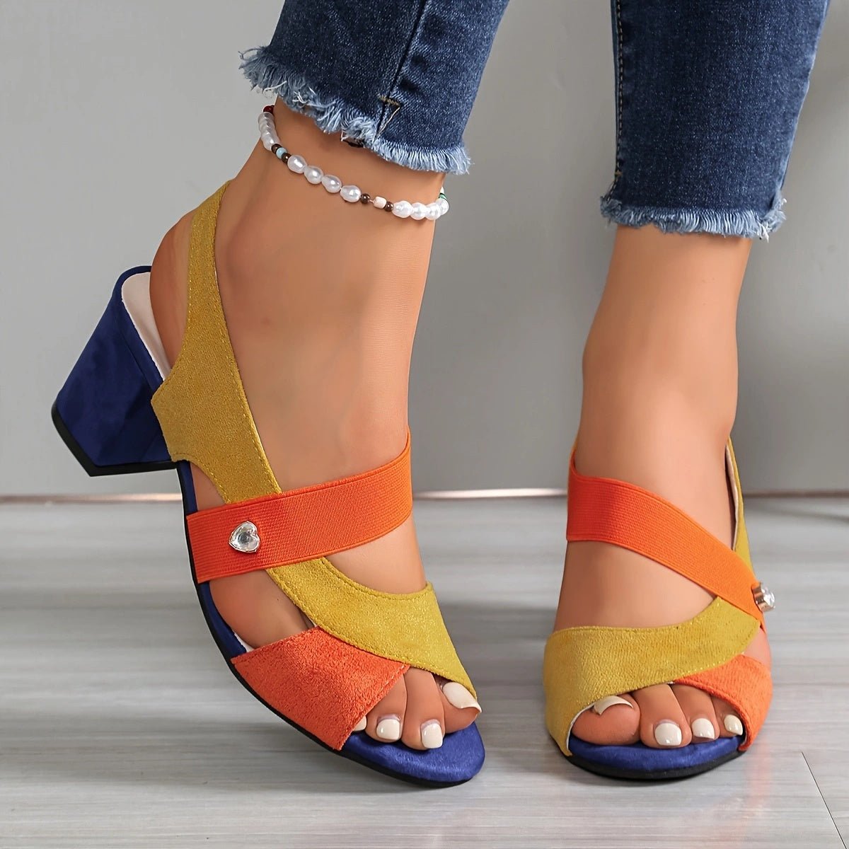 TAMARA | SANDALIAS DE TACÓN - Aurea Montiel