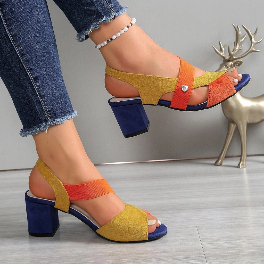 TAMARA | SANDALIAS DE TACÓN - Aurea Montiel