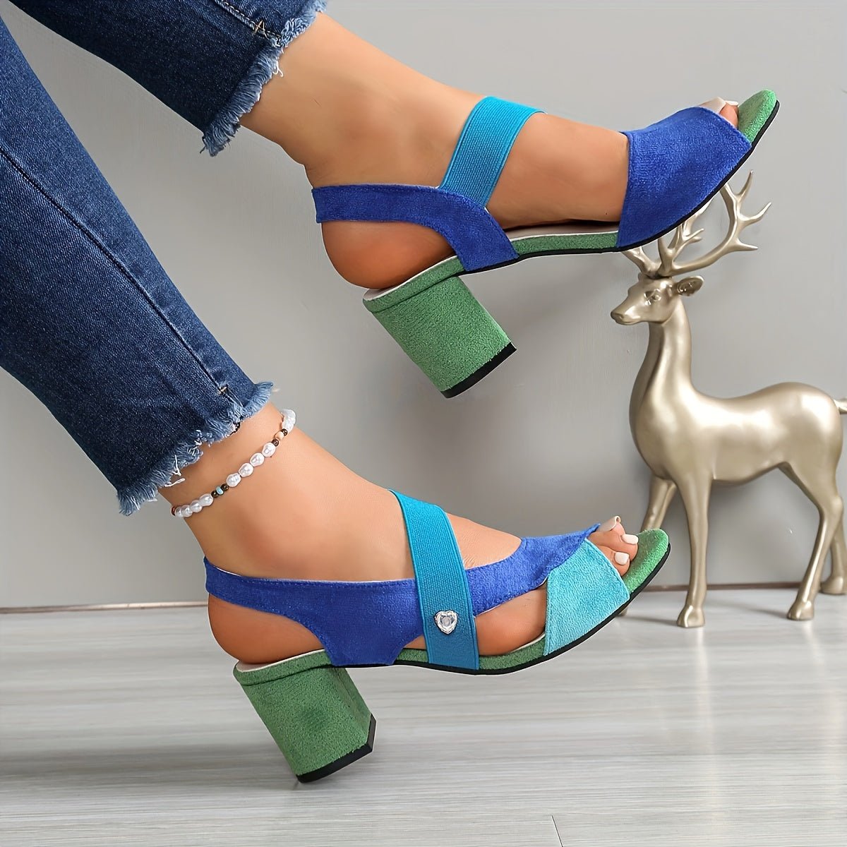TAMARA | SANDALIAS DE TACÓN - Aurea Montiel