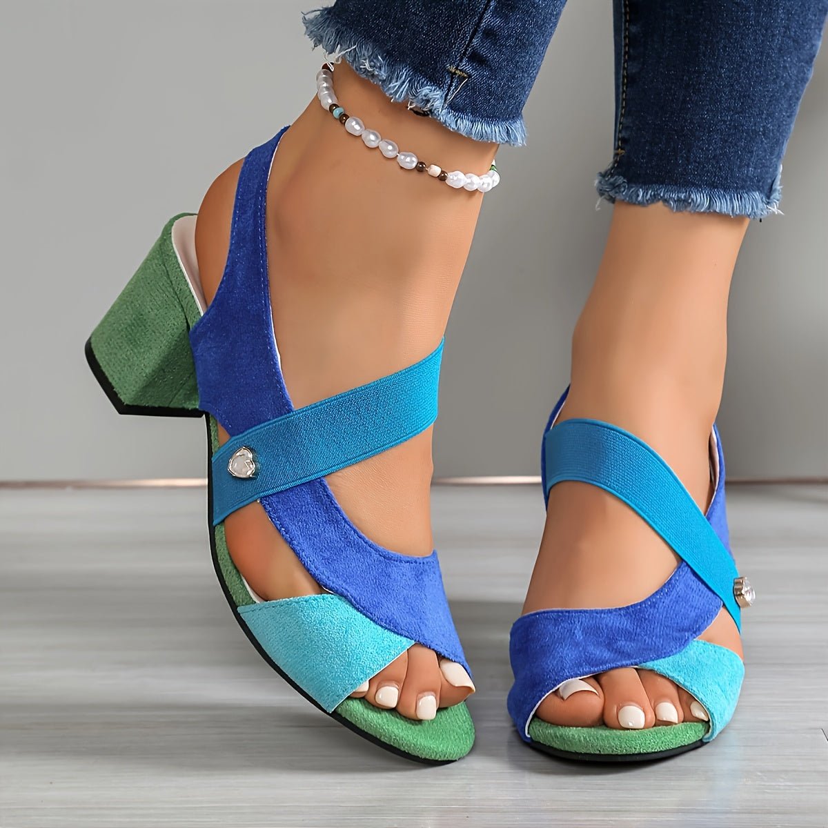 TAMARA | SANDALIAS DE TACÓN - Aurea Montiel