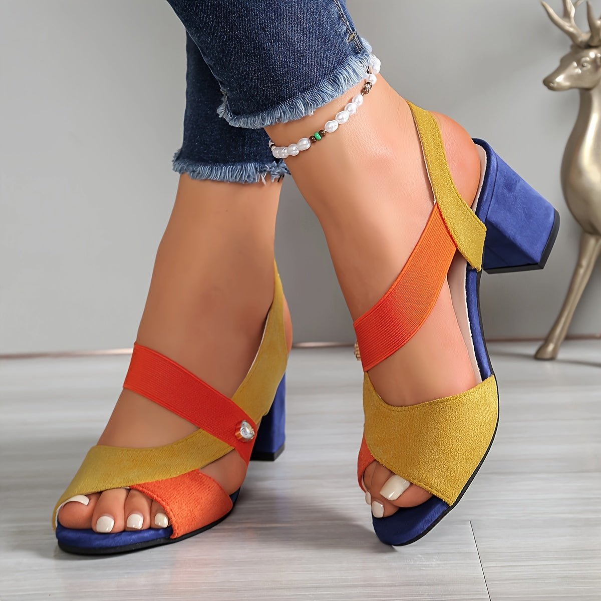 TAMARA | SANDALIAS DE TACÓN - Aurea Montiel