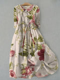 VIVIANA | VESTIDO MIDI FLORAL - Aurea Montiel