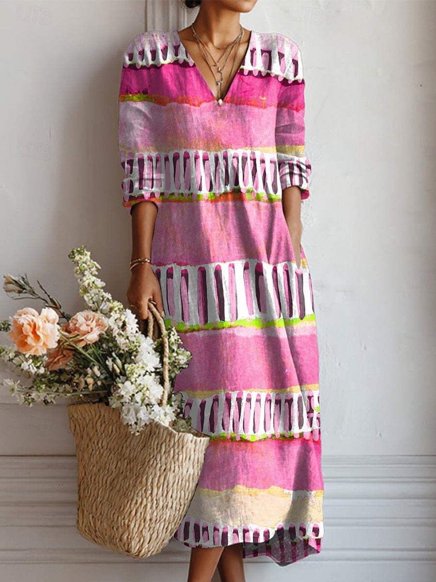 CORI | VESTIDO FLUIDO ESTAMPADO